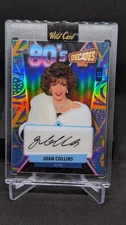2024 Wild Card Decades Joan Collins Autograph 1/1  Actress DYNASTY