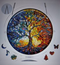 Large 9.8 Acrylic Jigsaw Puzzle Suncatcher Tr...