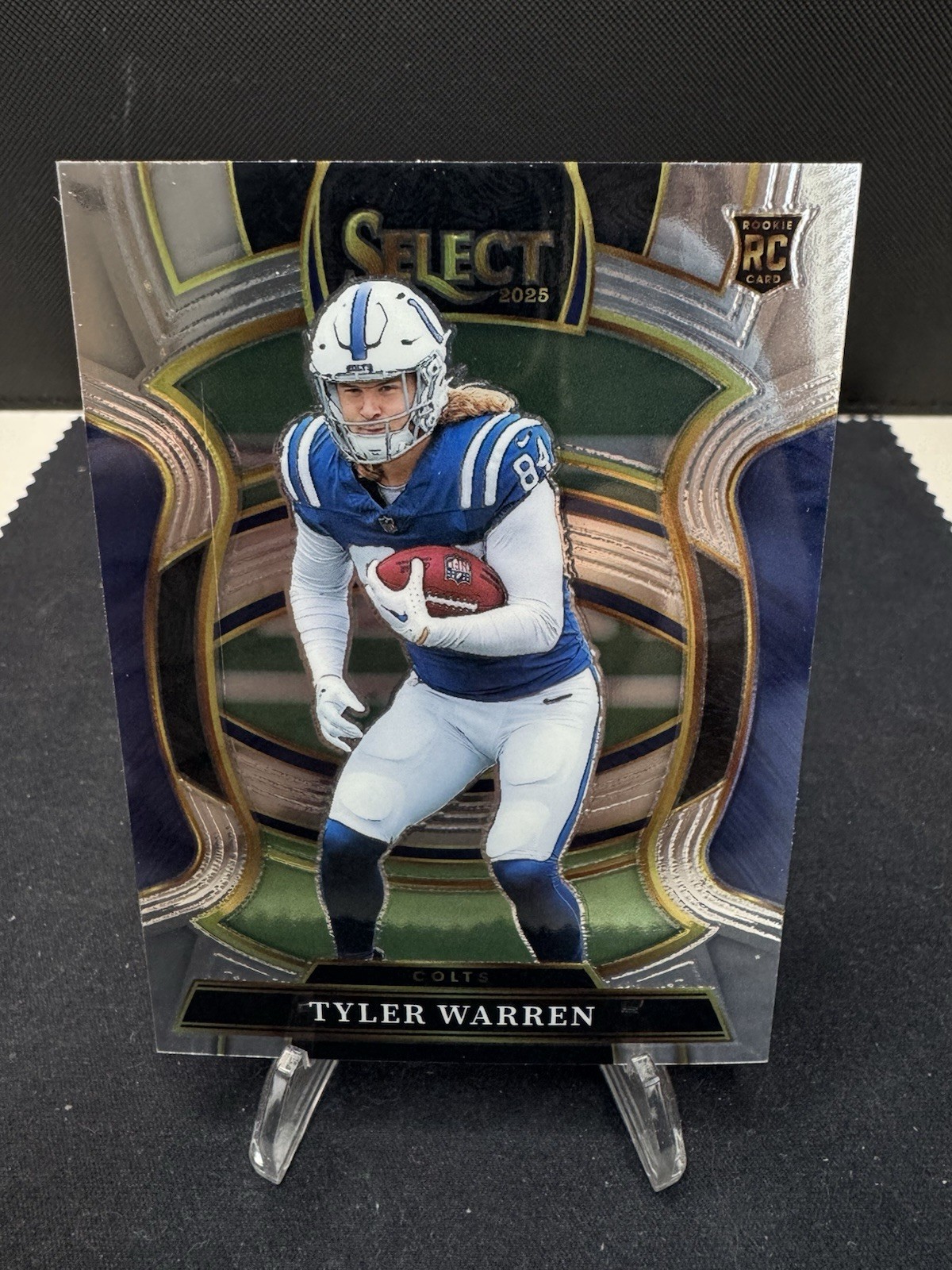 2025 Panini Select Concourse Level Tyler Warren Colts Silver Base #33 RC Rookie