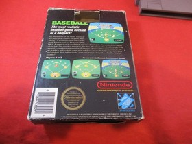 B&eacute;isbol - Versi&oacute;n Caja Negra (Nintendo NES) COMPLETO con Caja Manual Juego FUNCIONA!