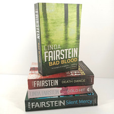 4x Linda Fairstein Crime Thriller Suspense Death Dance Bad Blood Book Bundle