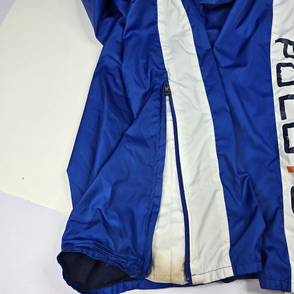 Polo Sport Ralph Lauren Pants Mens 2XL Blue White Side Zip Warm Up Mesh Lined - Image 4 of 4