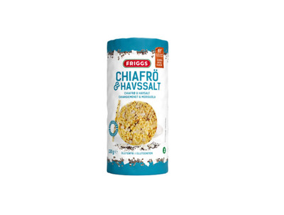 Friggs Corn Cakes Chia Samen & Meersalz 130g - knusprig, gesund und glutenfrei