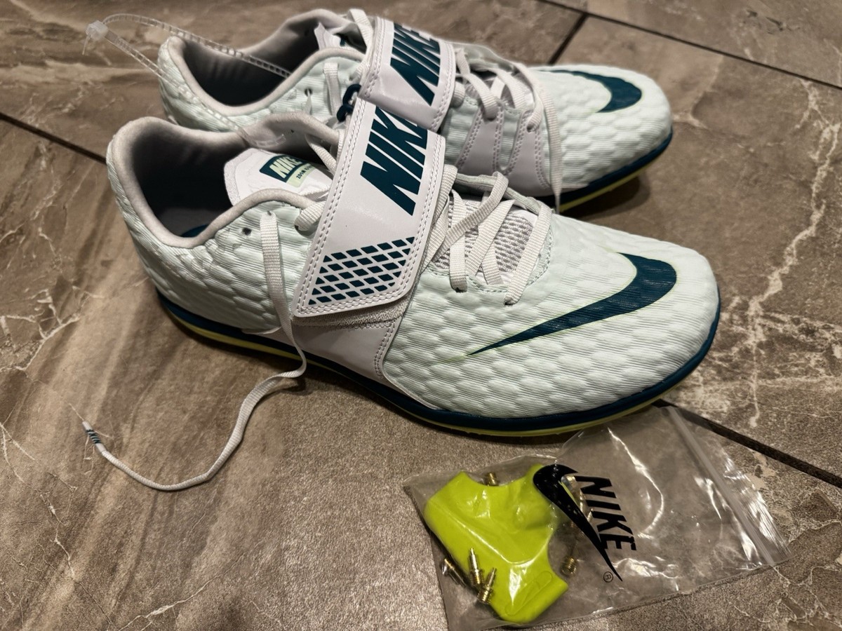 Nike High Jump Elite Track Spikes SZ 8.5 Men Barely Green Spruce Nike Long Jump Elite Track Spike White/Bright Spruce | Hibbett main image 3