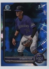 2022 Bowman Chrome Draft Sapphire Edition Ryan Ritter #BDC-136 10c7