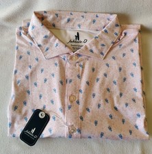 NWT LARGE Johnnie O Low Country Featherweight Polo MSRP 110