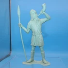 Vintage LOUIS MARX & CO. 6" Inch Green VIKING Figure Excellent Condition 1964 #2