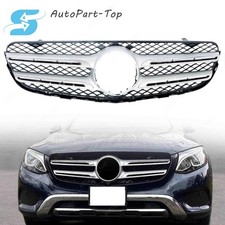 Grille Textured Black Shell And Insert For 2016-2019 Mercedes Benz Glc300 Grille Textured Black Shell And Insert For 2016-2019 Mercedes Benz Glc300