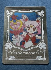 Rare Sailor Moon S Silver Foil Card- Amada Hero Collection MC-10 Chibimoon
