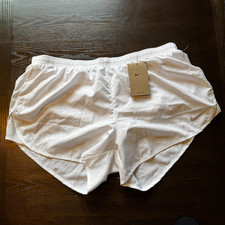 Nike Dry Women's 4" Modern Tempo Embossed Lined Running Shorts Size XL 831281