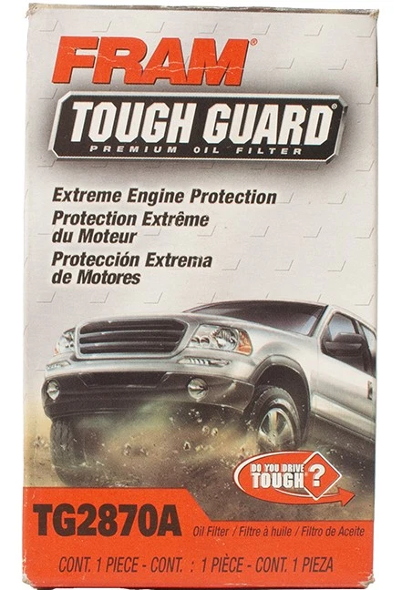 Filtro de aceite protector resistente FRAM para Volkswagen Golf L4 1985-2006 modelo 1,8 L TG2870A Foto 3 de 4