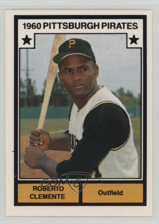 1987 Baseball's Greatest Teams 1960 Pittsburgh Pirates Roberto Clemente HOF 0u2j