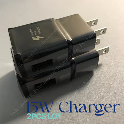 2x Fast Charging Block USB Adaptive Fast Charger Box Android Cell Phone Tablet