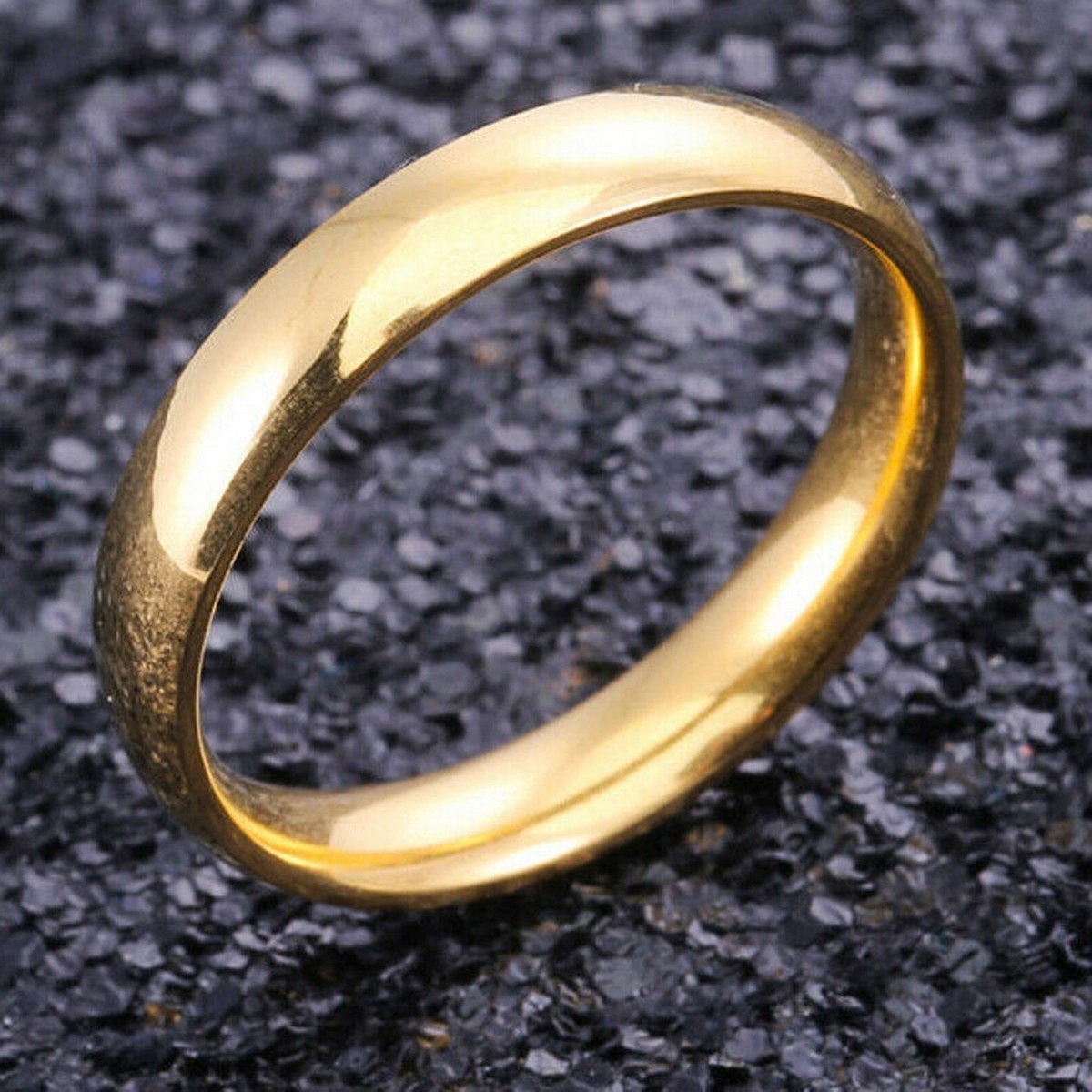 STAINLESS STEEL | MEN'S | Women's | 4mm FITTED TOE RING Sizes 3