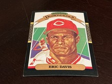 ERIC DAVIS Oddball Insert & Regular issue REDS Baseball YOU CHOOSE