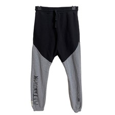 Nununu Colorblock Baggy Pants Black Gray Boys 10-11 Yrs