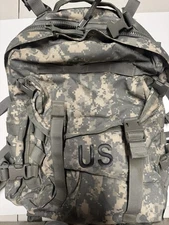 US Army MOLLE II 3-Day Assault Pack Backpack ACU Camo w/ Stiffener – Made in USA