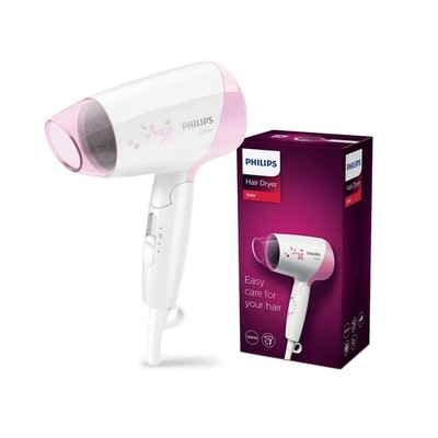 Philips Hair Dryer HP8120/00-1200 Watts quick gentle drying-pink