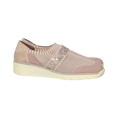 Rieker Antistress, Slipper, Größe: 41, Leder, Pink, Damen #M9t