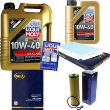 INSPEKTIONSKIT FILTER LIQUI MOLY ÖL 6L 10W-40 für Mercedes-Benz C-Klasse