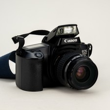 Canon EOS 1000S QD EF 35-80mm F4-5.6 II Standard Zoom Set From Japan