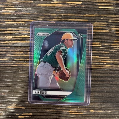 2025 Panini Prizm - Max Muncy, Max Muncy #36 Green Prizm (RC)