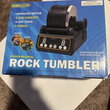 KomeStone Rock Tumbler Kit, K1 Professional Large 2.5LB Capacity