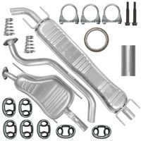 Set Auspuffanlage Auspuff FüR Opel Zafira A I 1 99-05 2.0 2.2 DI DTI