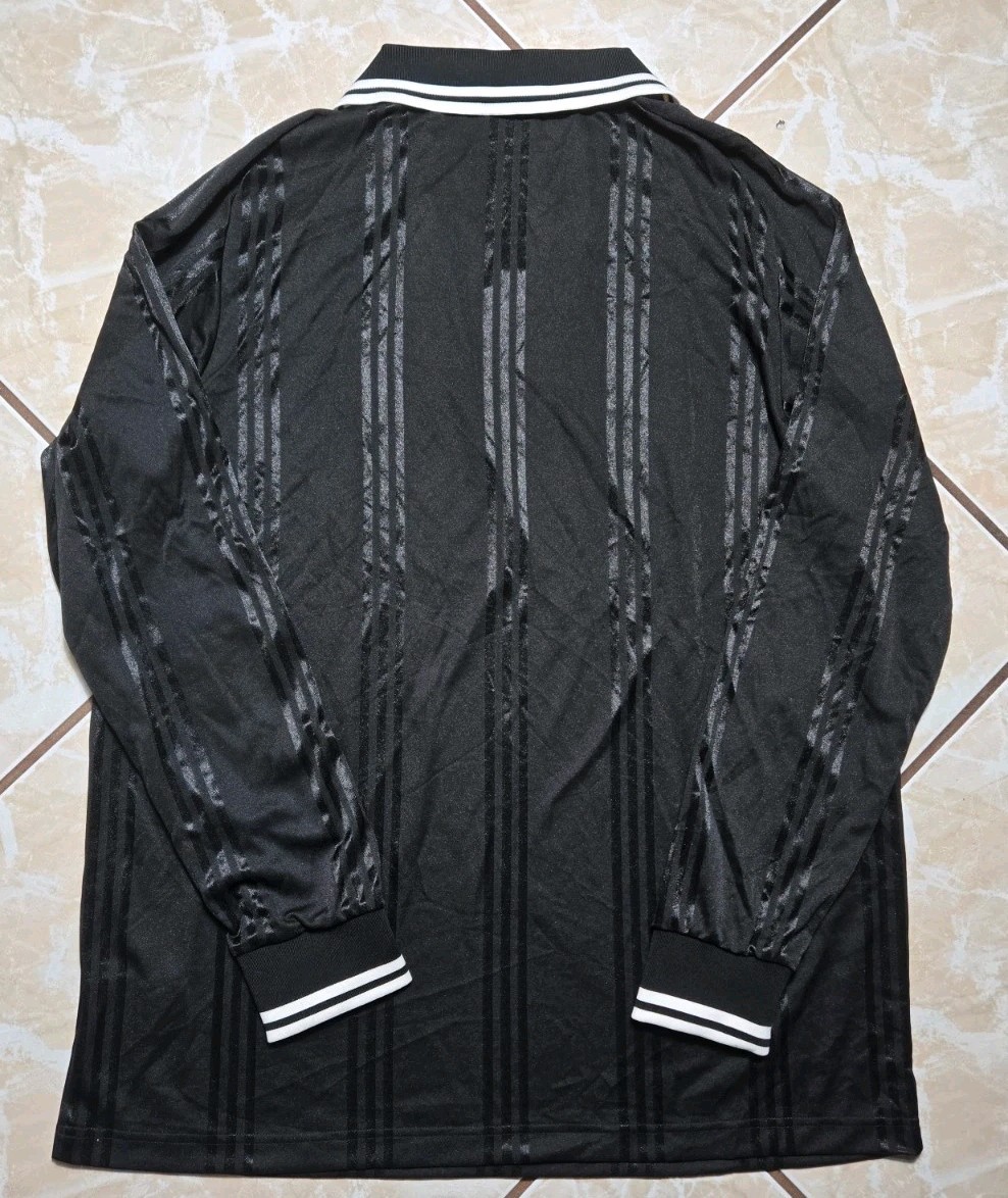 New Adidas Juventus Icons Teel Long Sleeve Soccer Jersey Top