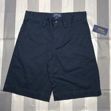 Polo by Ralph Lauren Classic Polo Chino Shorts Kids Size 10 New With Tags Navy