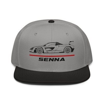 For Senna Supercar 2 Fans Cap Car Snapback Hat Birthday Gift Racing Unisex