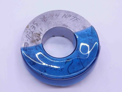 3/4 14 NPTF 6 STEP PIPE THREAD RING GAGE .75 .750 .7500 N.P.T.F. DRYSEAL TAPER