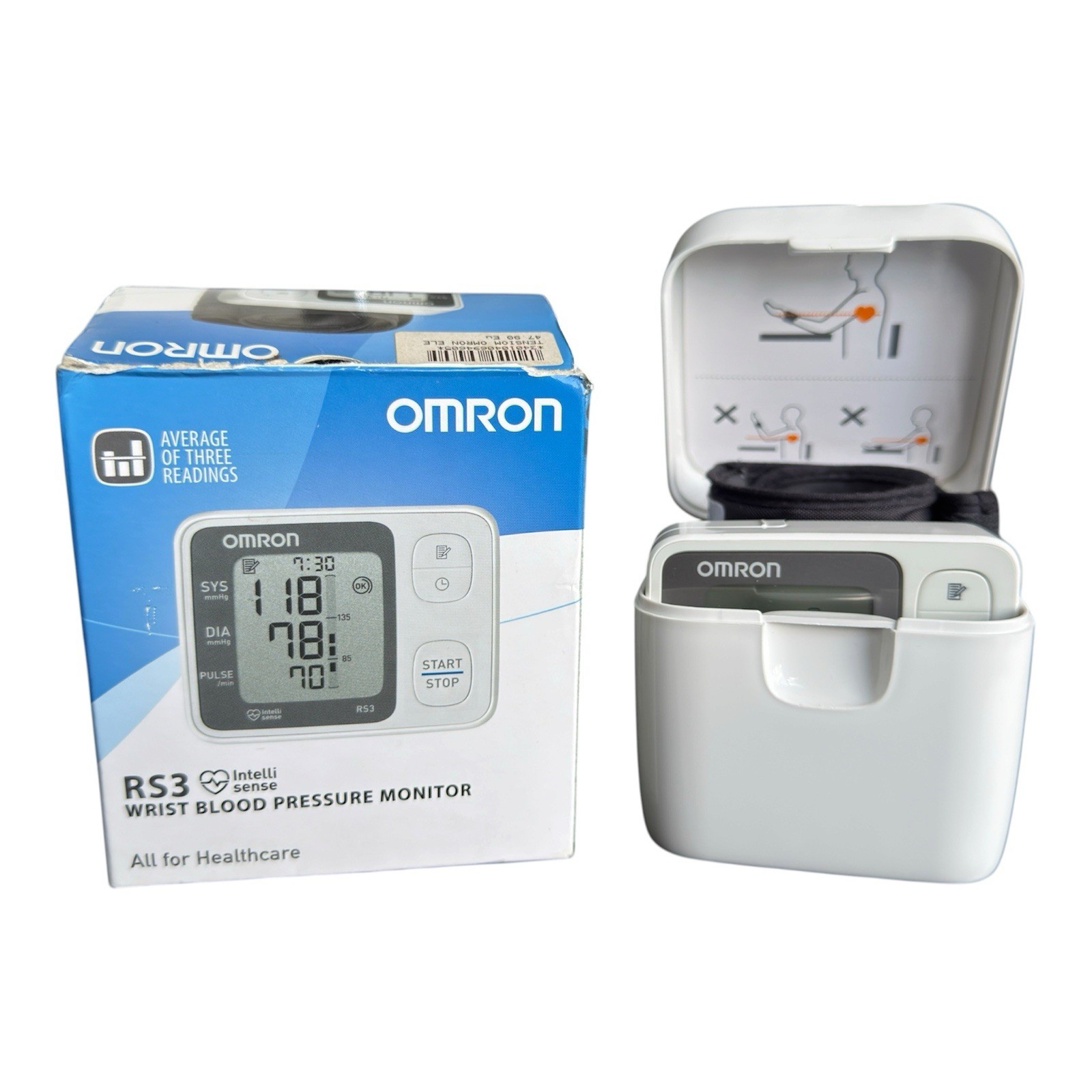 Omron RS3 Intelli IT tensiomètre poignet connecté automatique