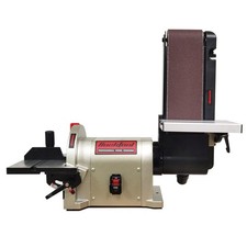 Direct Drive Bench Belt Sander, 4x36 in Belt and 8 in Disc Sander, 3/4HP Belt...