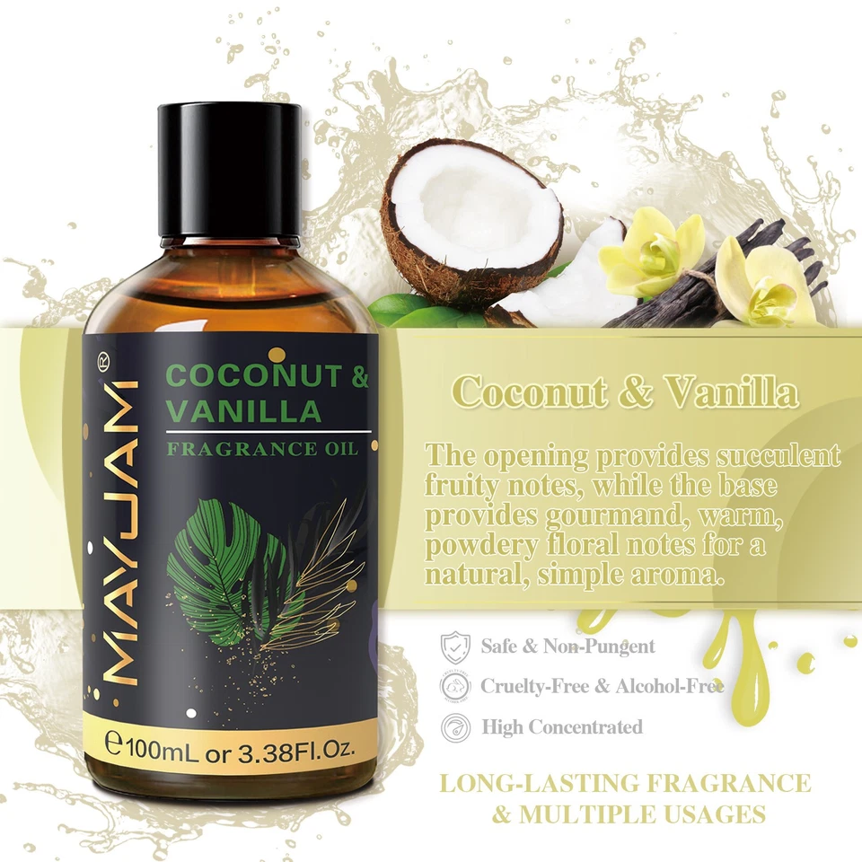 MAYJAM Fragrance Oil 3.38 oz For Candle Soap Incense Making Burners Scented Oils - Image 4 of 4