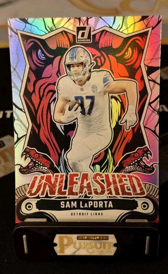 2024 Panini Donruss Sam LaPorta UNLEASHED SSP Case Hit