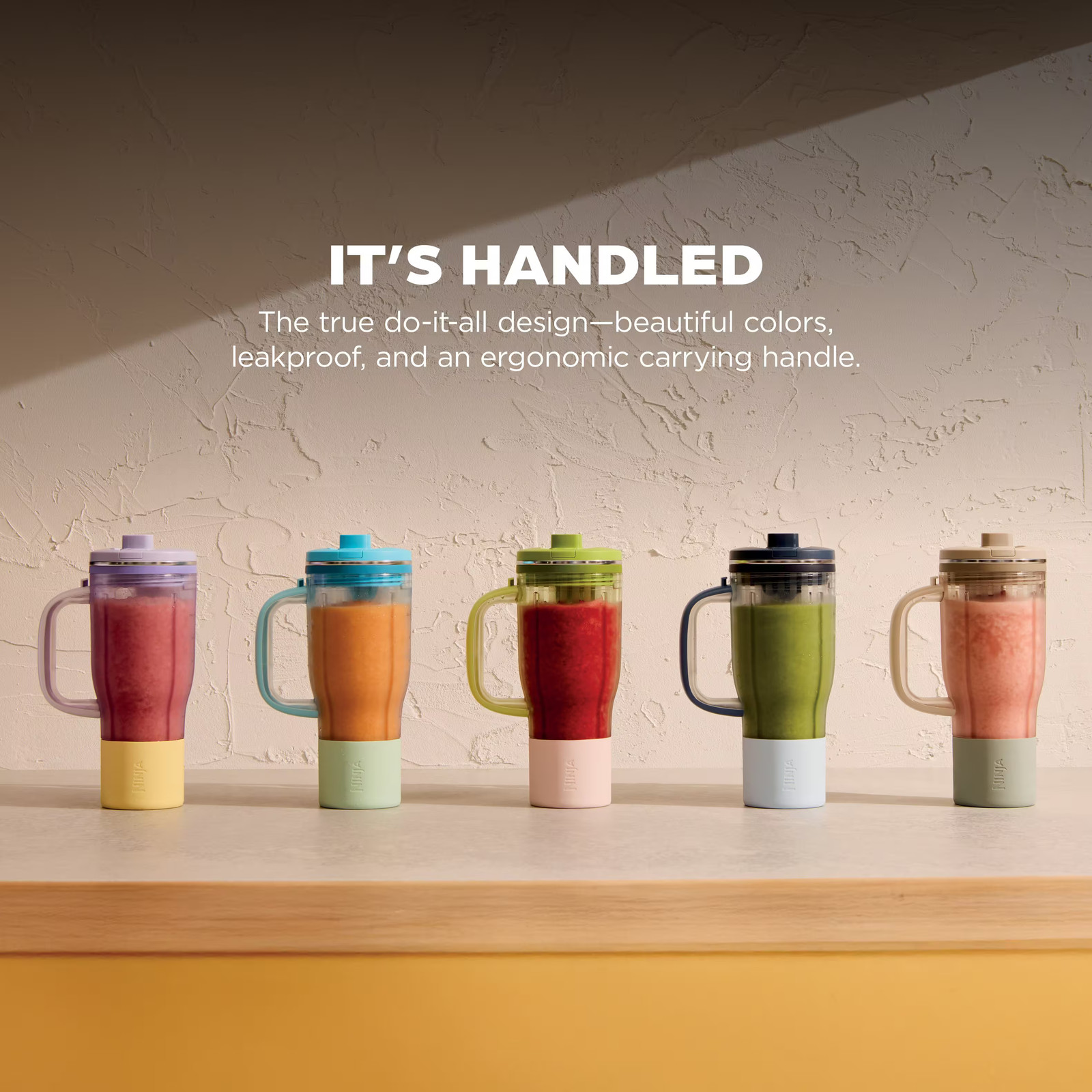Ninja - BlendBOSS 26oz Tumbler Blender with Travel Tumbler, 1200 Peak Watts, ...
