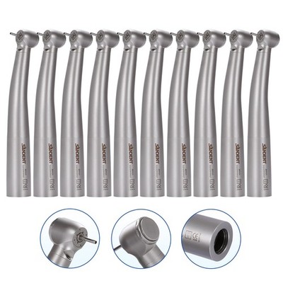 10 SANDENT Handstück Dental Fiber Optic LED Turbine Licht für Sirona Kupplung 6H