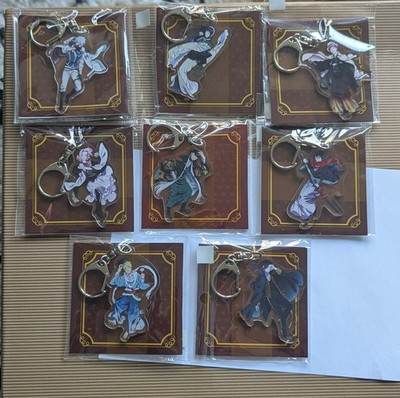 Naruto Keychain Set (8 pcs) | Fuji-Q Highland Japan | Seasonal Event Exclusive