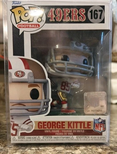 George Kittle (White Away Jersey) San Francisco 49ers NFL Funko Pop Football 167