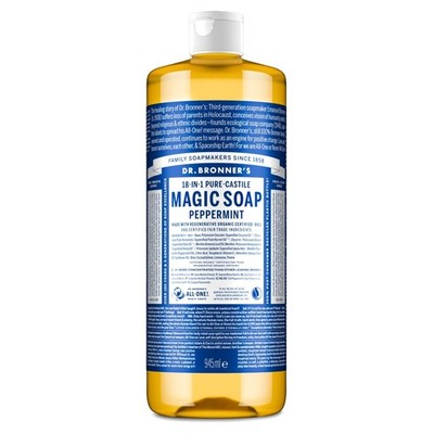 Dr. Bronner's Flüssigseife Pfefferminze 945 ml Bio