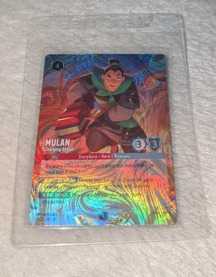 Lorcana: Mulan - Charging Ahead (7/C2 Challenge Bologna Foil Promo)