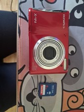 Olympus X-44 Digital Camera Red, 14MP, 5x Optical Zoom, Compact
