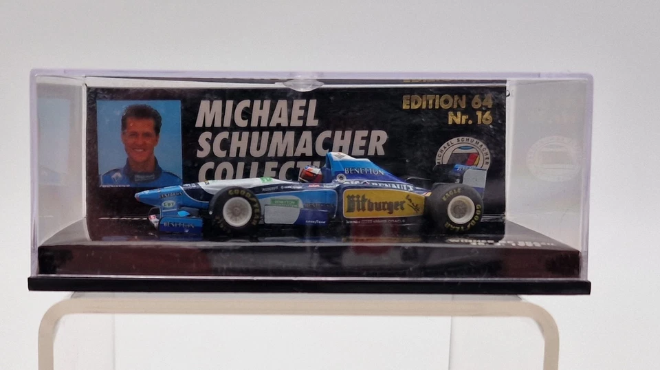 Paul´s Model Art - Michael Schumacher Edition 64 Nr. 16 - Benetton Renault B195 - Bild 2 von 4