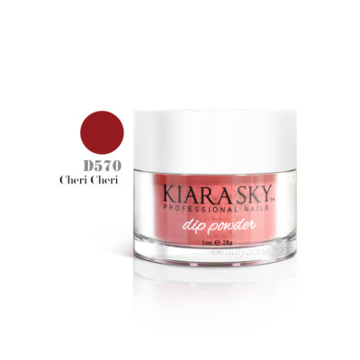 Kiara Sky Nail Dipping Powder D570 Cheri Cheri 1oz