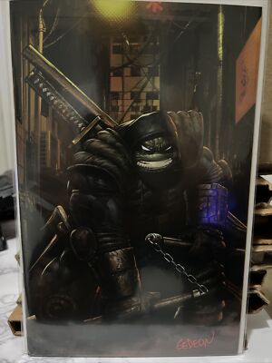 The Last Ronin Lost Years #5 Virgin Variant And Black And White Print Signed