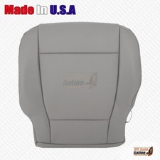 2019 2020 2021 Ford F450 F550 Xl Work Truck Driver Bottom Vinyl Seat Cover Gray