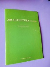 ARCHITETTURA ATTENUATA 24 DISEGNI DI ETTORE SOTTSASS - GALLERIA JANNONE 2003