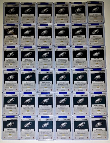 2024 Panini Super Bowl LIX Complete 36 Card Philadelphia Eagles Football Set - Picture 2 of 24