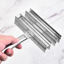 Horse Brush Comb Metal Shedding Blade Professional for Dogs Animal Cows